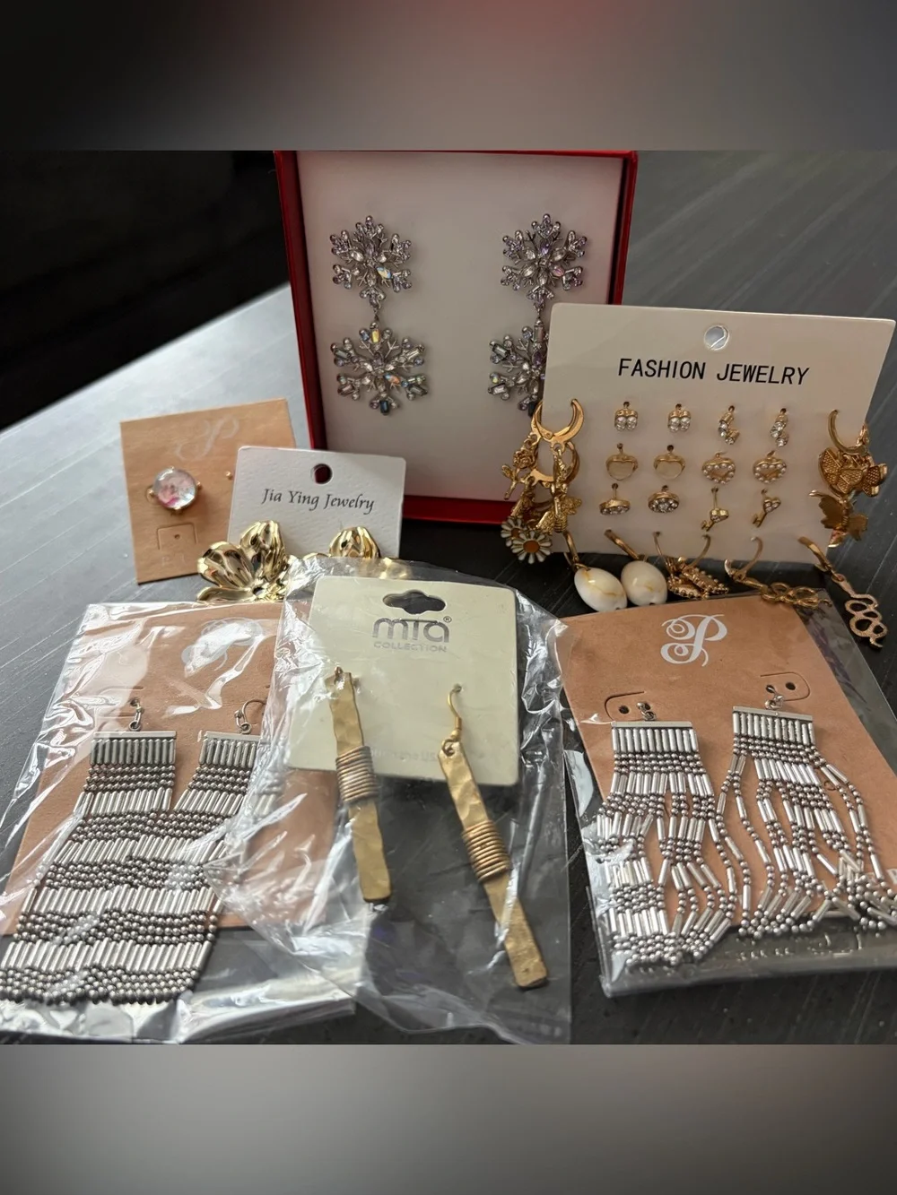 Earrings Jewelry Bundle NWT 7 Pairs Assorted Styles Gift Set ✨